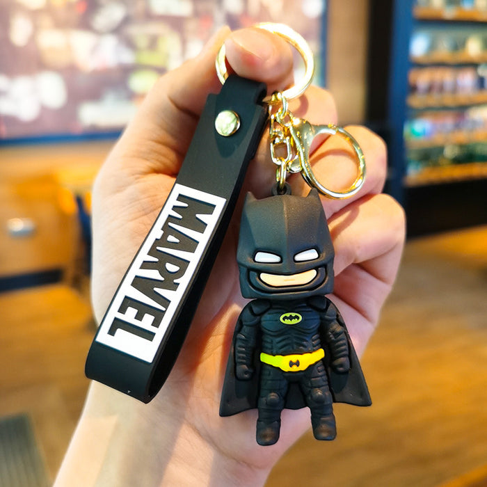 Wholesale Rubber Cartoon Doll Three-dimensional Keychain JDC-KC-Tingm110