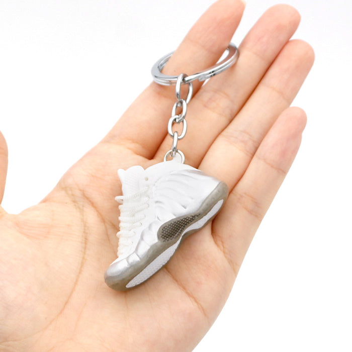Wholesale PVC Basketball Shoe Model Keychain JDC-KC-QLPing014