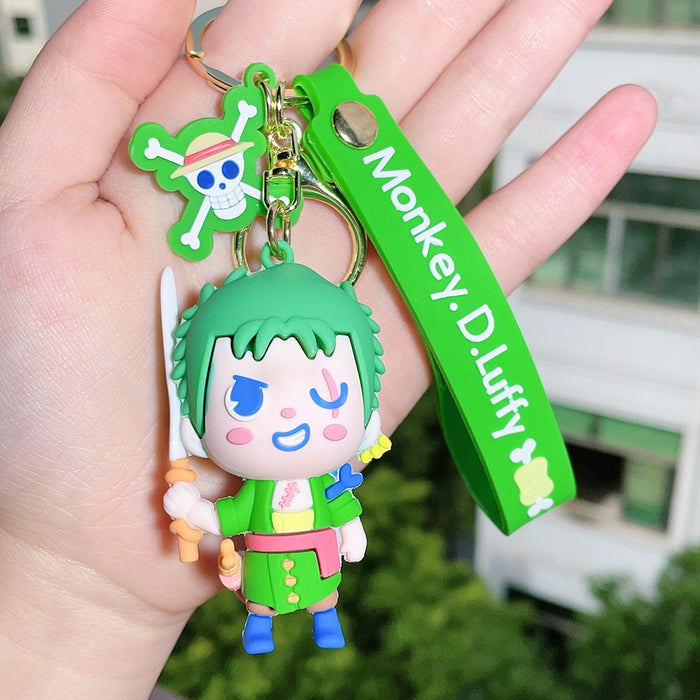 Wholesale Cartoon Doll PVC Keychain JDC-KC-Qiwei008