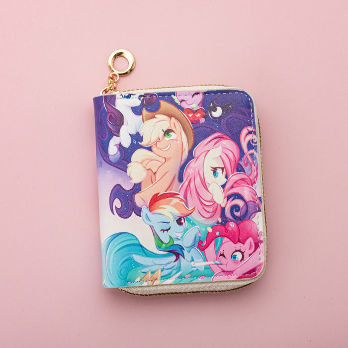 Wholesale PU cute cartoon embossed wallet