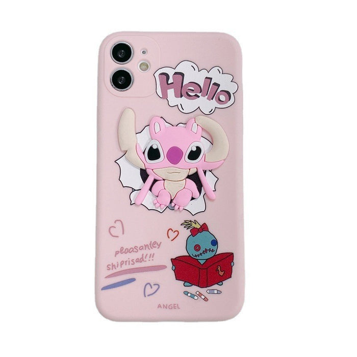 Wholesale Silicone Cartoon Phone Case (S) JDC-PC-Longt002