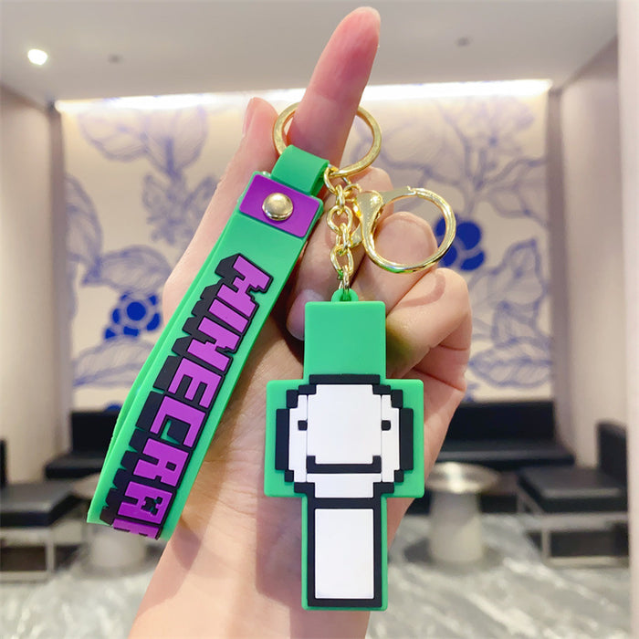 Wholesale Game Silicone Keychain