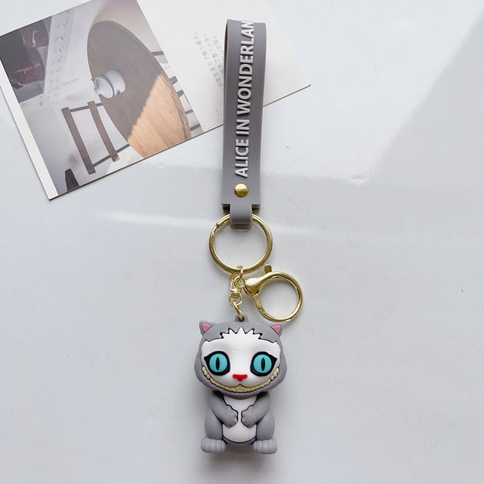 Wholesale Cute Cartoon PVC Doll Keychains (F) JDC-KC-JuShu019