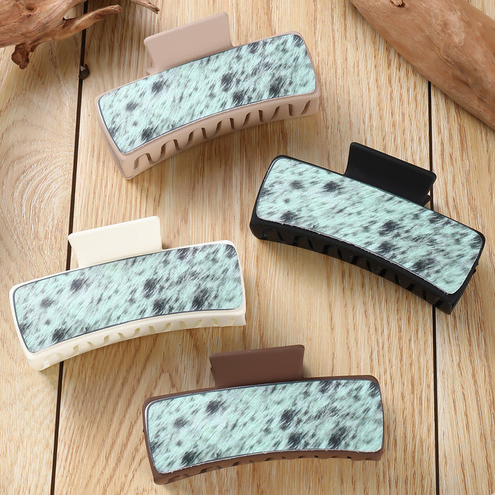 Wholesale large spot simple all-match Hair Clips