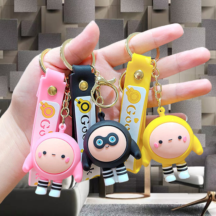 Wholesale Cartoon Bag Party Keychain Pendant Doll Car Keychain