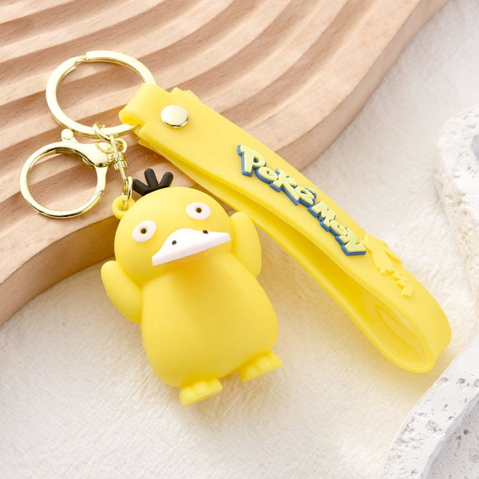 Wholesale Cartoon PVC keychain cute doll car keychain pendant