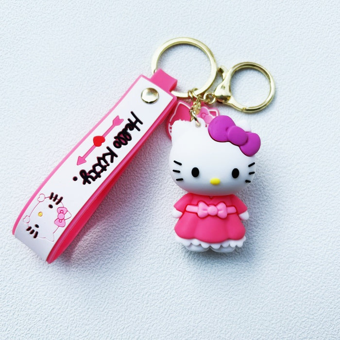 Wholesale PVC Cartoon Doll Keychain JDC-KC-WuYi132