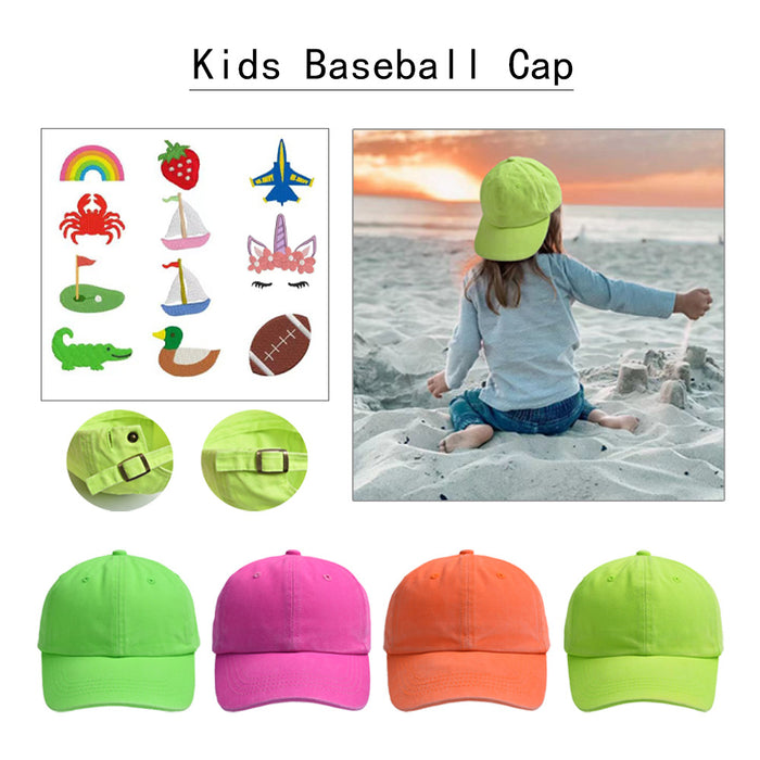 Wholesale Cotton Fluorescent Children's Cartoon Baseball Hat JDC-FH-Wenr028