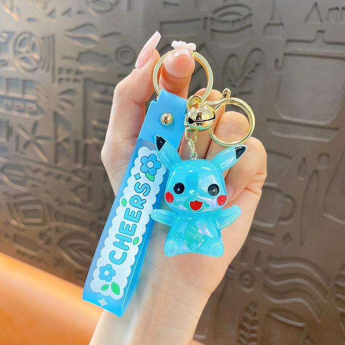 Wholesale Acrylic Glossy Mini Doll Keychain JDC-KC-YanG040