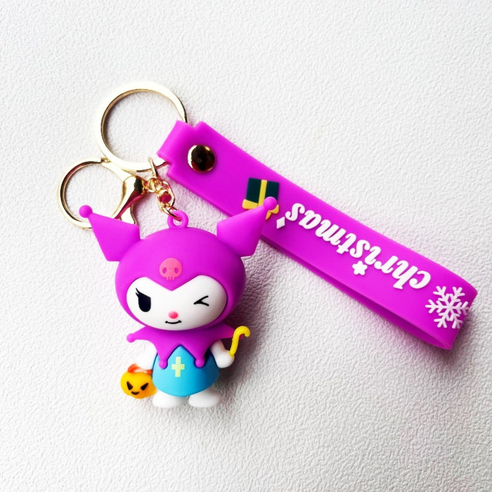 Wholesale PVC Cartoon Doll Keychain JDC-KC-WuYi214