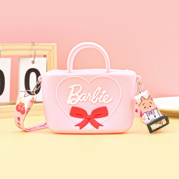 Wholesale Cartoon Silicone Zip Coin Purse for Kids Cute Crossbody Bag for Earphones MOQ≥5