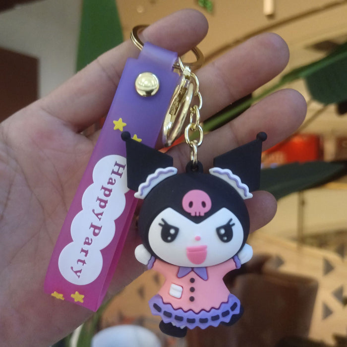 Wholesale PVC Cartoon Doll Keychain JDC-KC-KuangK011