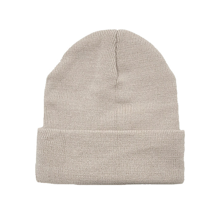 Wholesale Autumn and Winter Plain Solid Color Knitted Pullover Hat JDC-FH-AXing027