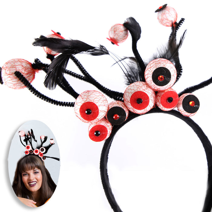 Wholesale Halloween Felt Accessories Plastic Headband JDC-HD-ZHHAO008