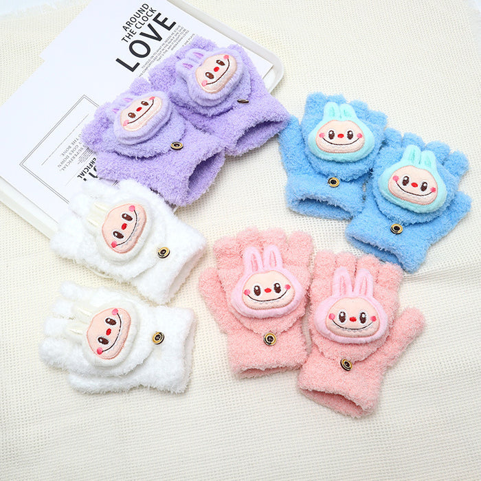 Wholesale Cartoon children' s cotton gloves