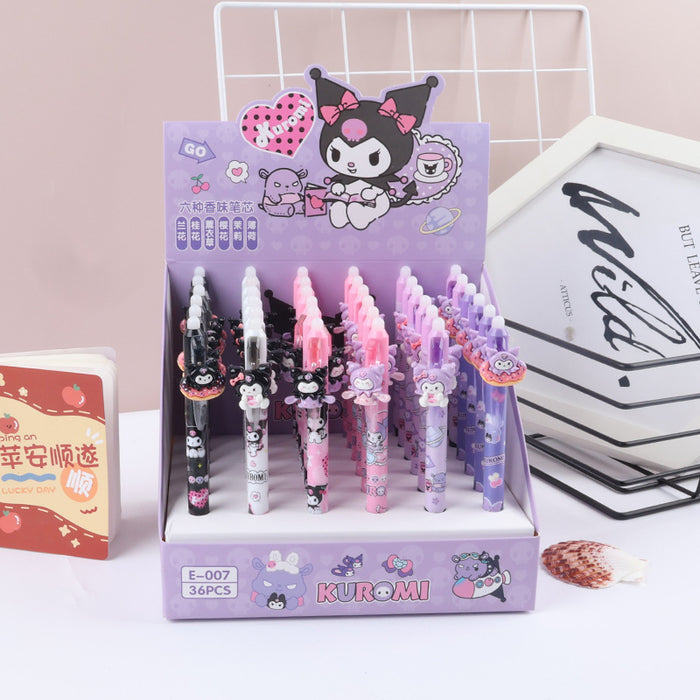 Wholesale Retractable Pen with Resin Patch Ins Style Trendy Student Gift