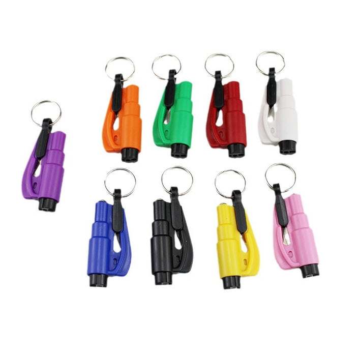 Wholesale Pink Plastic Car Emergency Hammer Window Breaker Safety Escape Tool For Resale