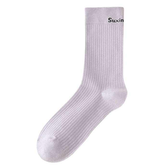 Wholesale Socks Versatile Letter Breathable Sweat Absorbing Thin Stacking Socks