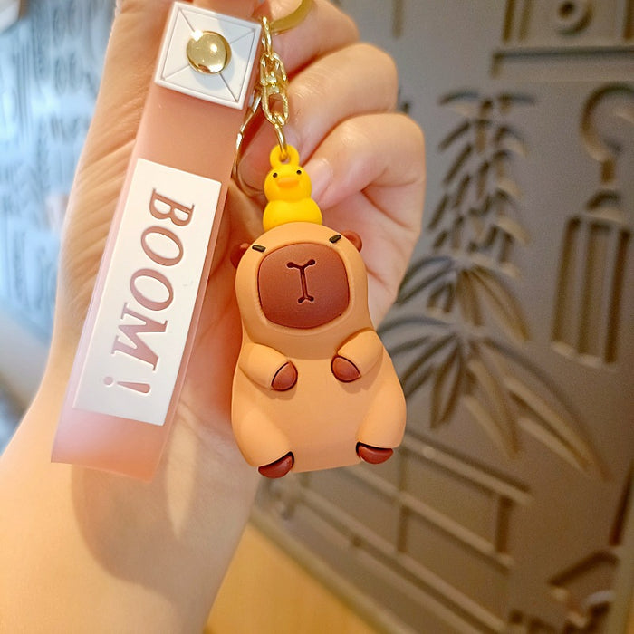 Wholesale Cartoon Doll Silicone Keychain JDC-KC-MingT080