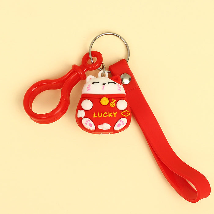 Wholesale Cute Silicone Doll Car Pendant Bag Pendant JDC-KC-Aohong009