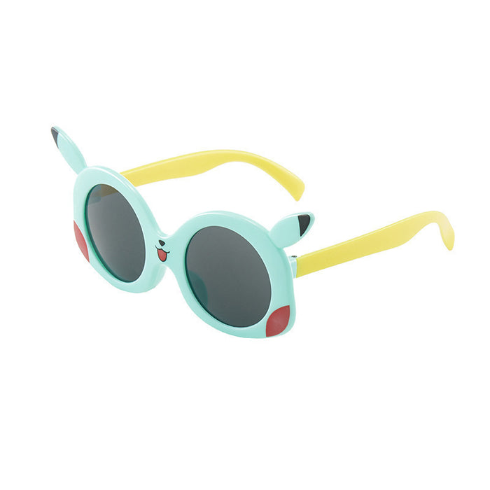 Wholesale New UV resistant sunglasses for boys and girls, baby glasses, children's sunscreen, personalized sunglasses