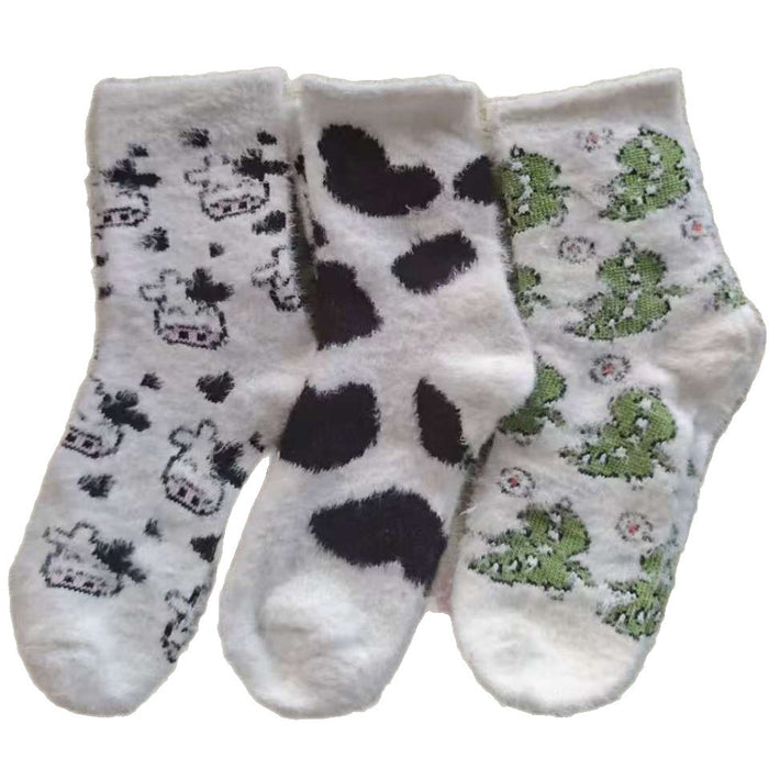 Wholesale Coral Velvet Socks Mink Velvet Sleep Socks