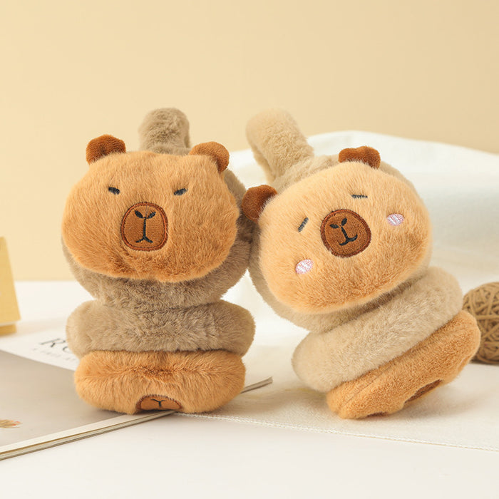 Wholesale Cute Cartoon Warm Plush Earmuffs