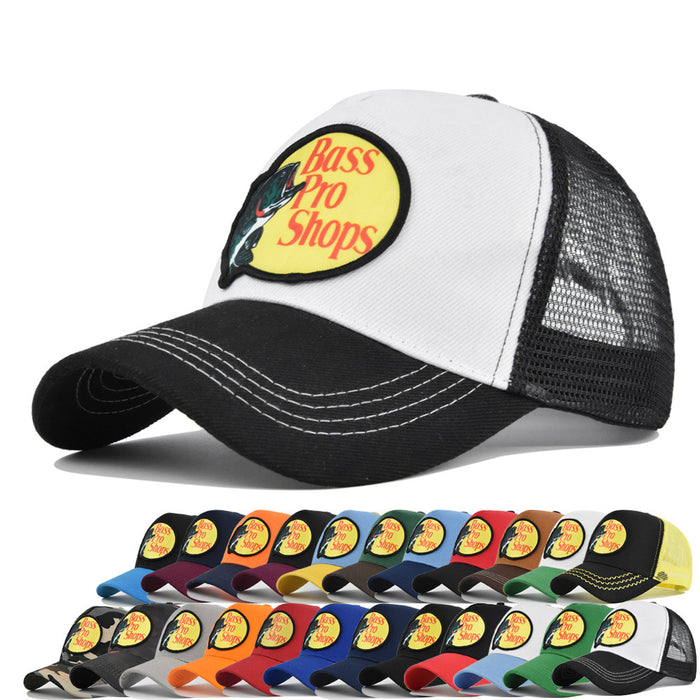 Wholesale Embroidered baseball cap peaked cap curved brim sun hat