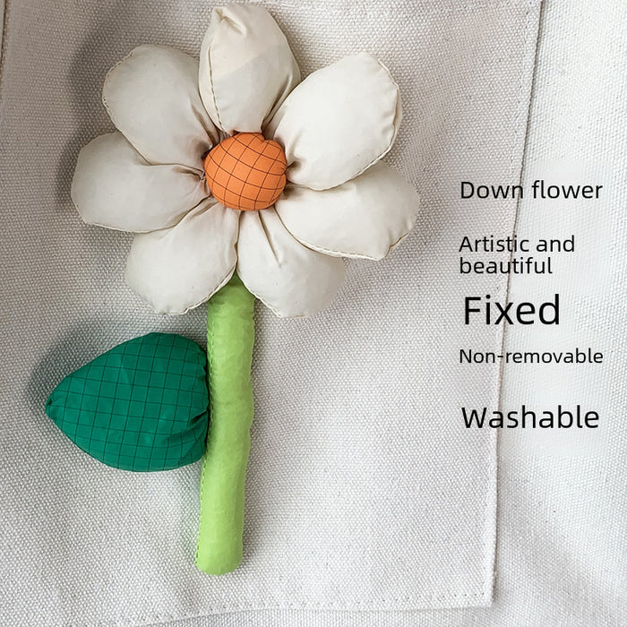 Wholesale Canvas bag, single shoulder flower sail bag, vest bag, shopping bag