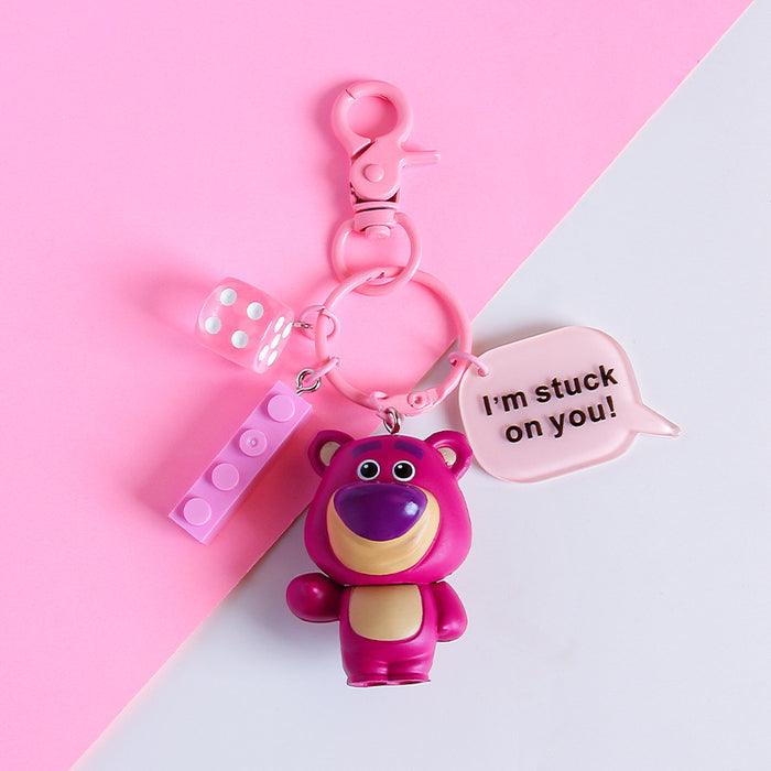 Wholesale Cartoon Cute Keychain Pendant JDC-KC-QiaM015