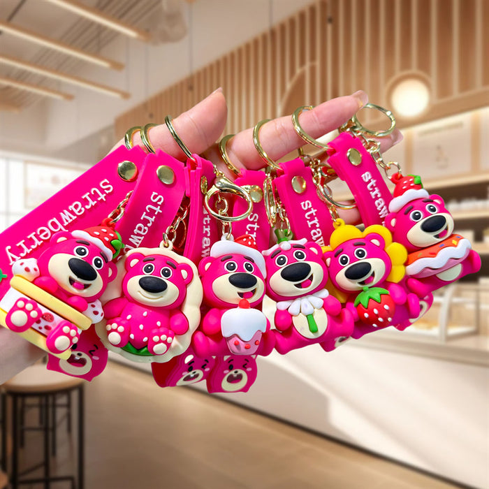 Wholesale PVC Cartoon Doll Keychain JDC-KC-BaoDou003