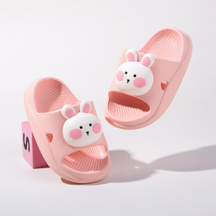 Wholesale  Children's Slippers Cartoon Soft Bottom Boys and Girls Indoor Baby  Cute Sandals