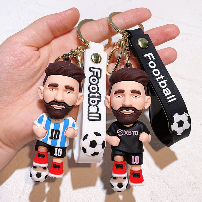 Wholesale PVC Cartoon Doll Keychain JDC-KC-Qiwei019