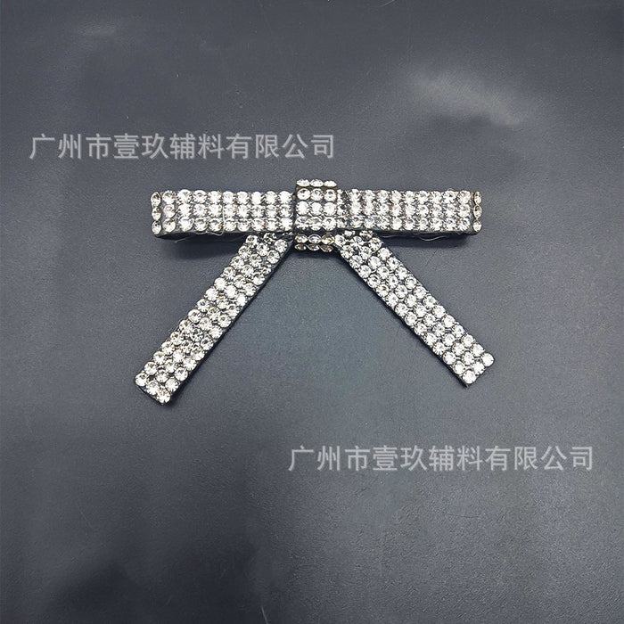 Wholesale DIY Rhinestone Bow Clothing Accessories and Pendants