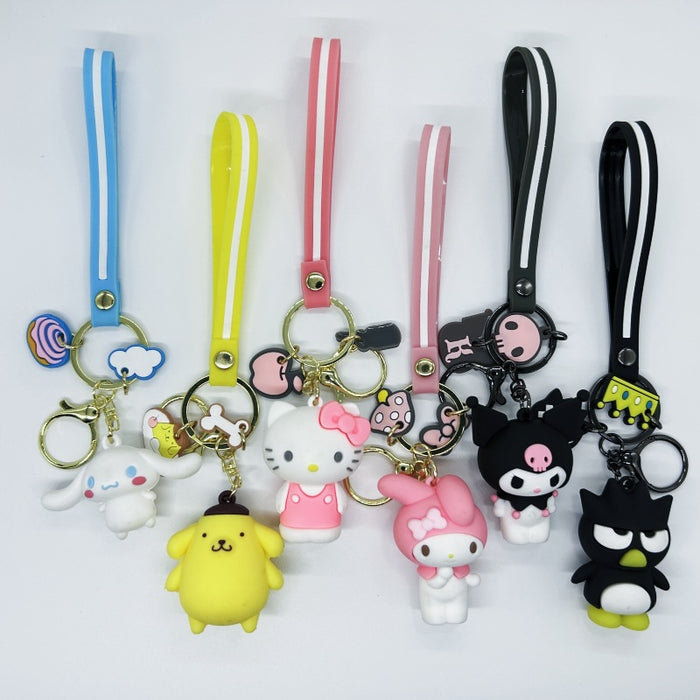 Wholesale PVC Cartoon Doll Keychain JDC-KC-WuYi194