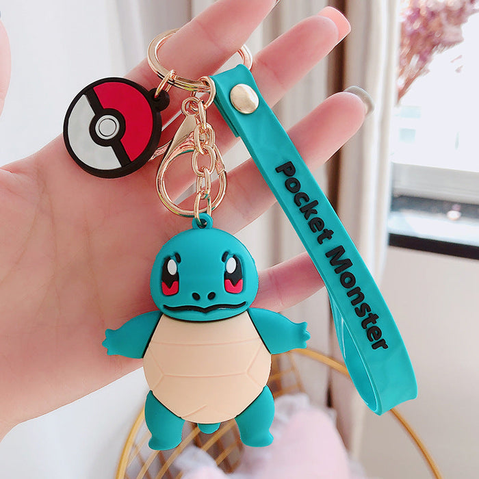 Wholesale PVC cute cartoon key chain （F) JDC-KC-Manm099