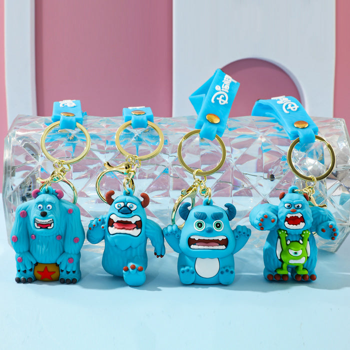 Wholesale cute couple key chain small gift doll ornaments