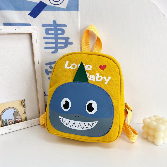 Wholesale Cartoon Soft Cute Canvas Backpack JDC-BP-YuanDuo001