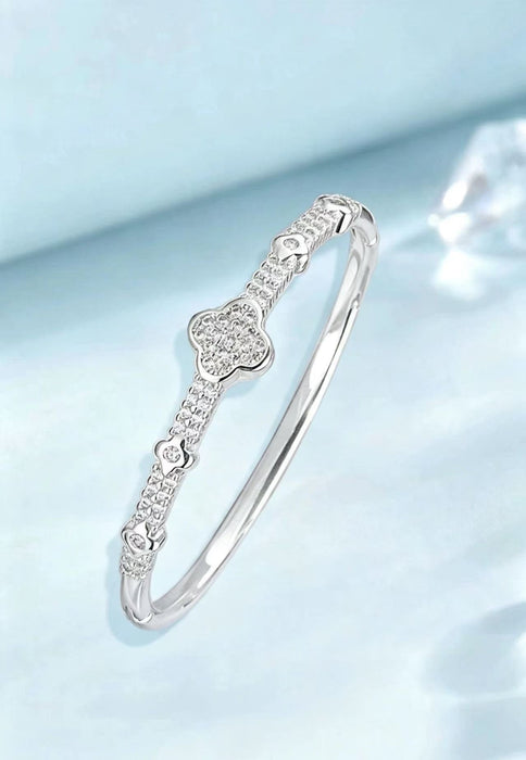 Wholesale Minimalist Zircon Bracelet For Women Gold Plated Copper Jewelry Accessory Trendy Everyday Wear Boutique Resale