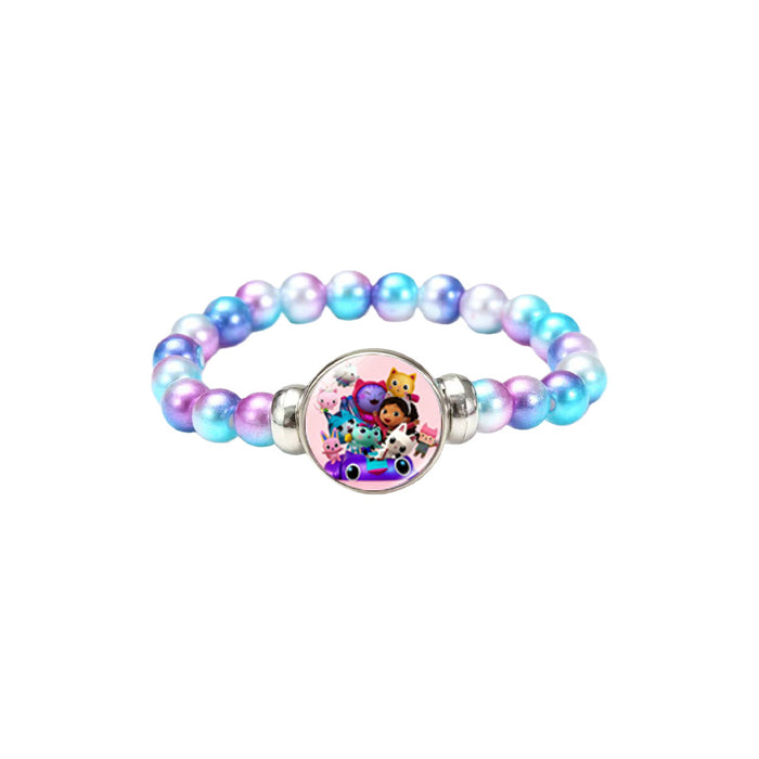 Wholesale Dollhouse  Colorful Beads Bracelet