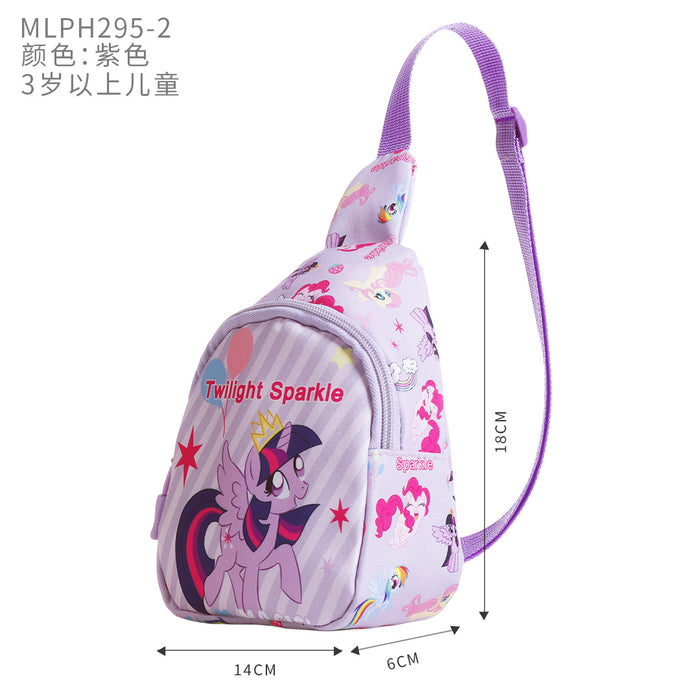 Wholesale Children's waist bag, crossbody bag, mini coin purse, fashionable and trendy shopping shoulder bag