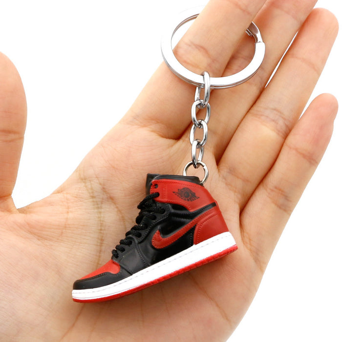 Wholesale PVC Shoe Model Keychain JDC-KC-QLPing005