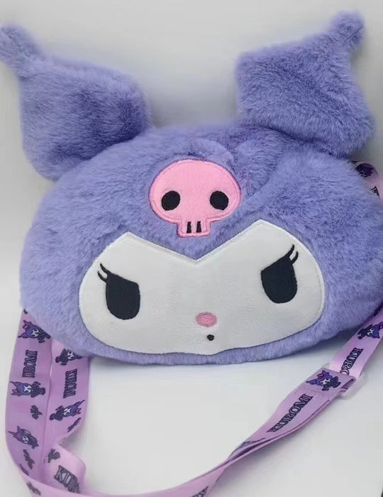 Wholesale Cute Cartoon Plush Doll Shoulder Bag