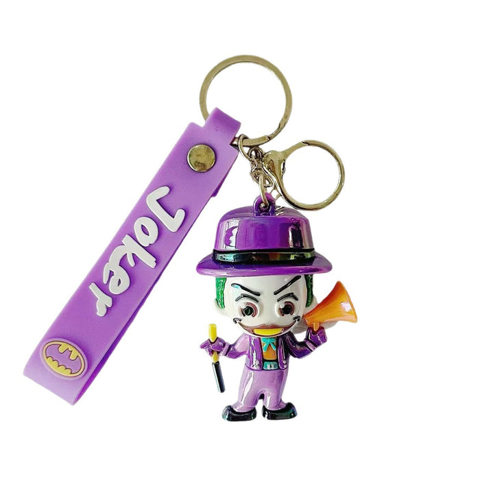 Wholesale Cute and quirky silicone cartoon keychains
