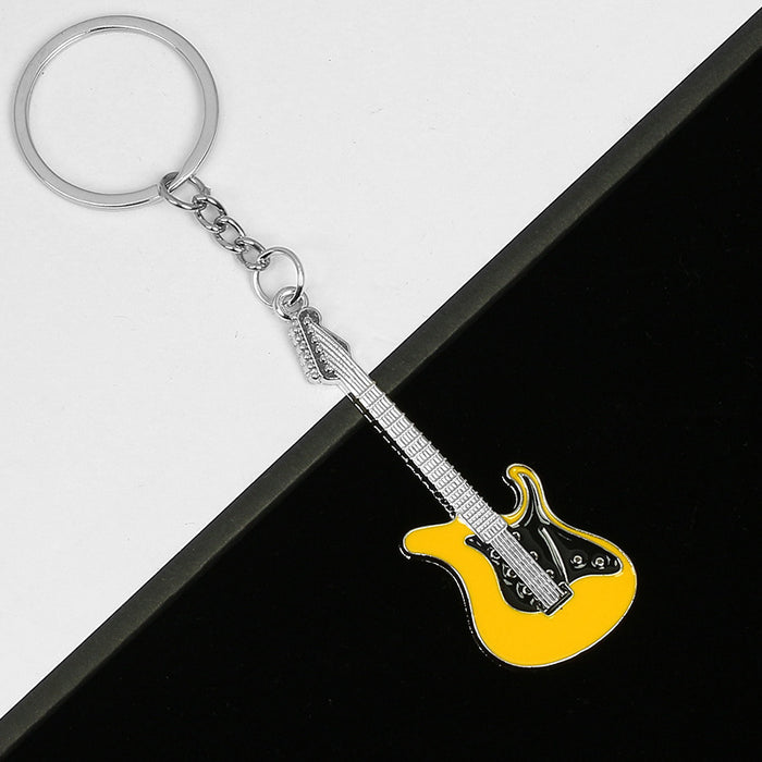 Wholesale Metal Musical Instrument Keychain Bag Pendant JDC-KC-Aohong006