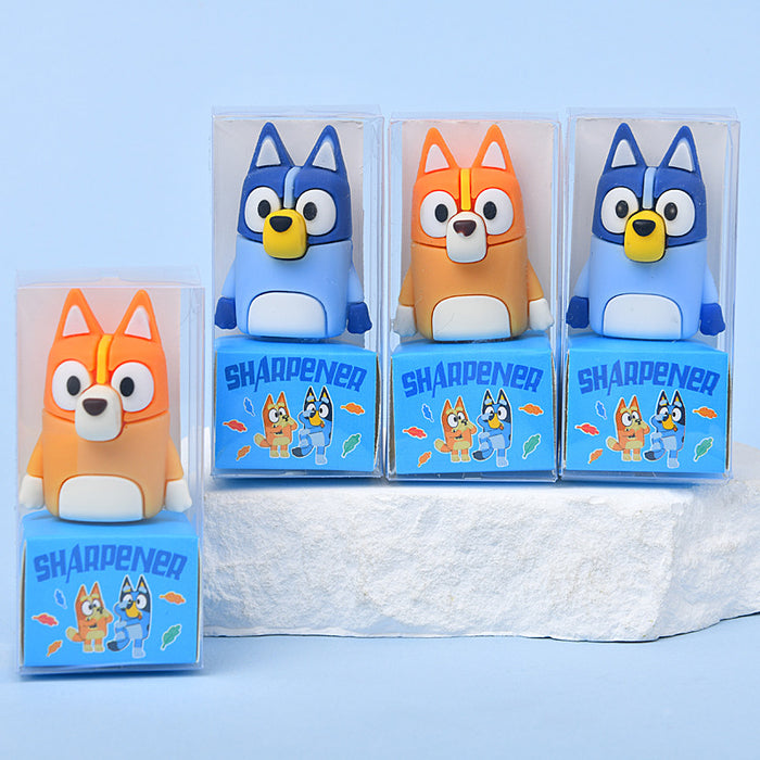 Wholesale 24pcs Cute cartoon student pencil sharpener pencil sharpener
