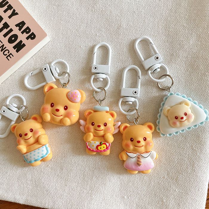 Wholesale Cute cartoon series keychain pendant, backpack hanging accessory, and accessories