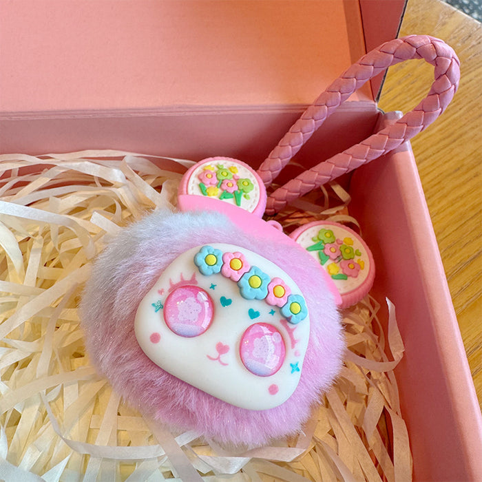 Wholesale Plush Keychain Fur Ball Pendant Soft Cute Bear Plush