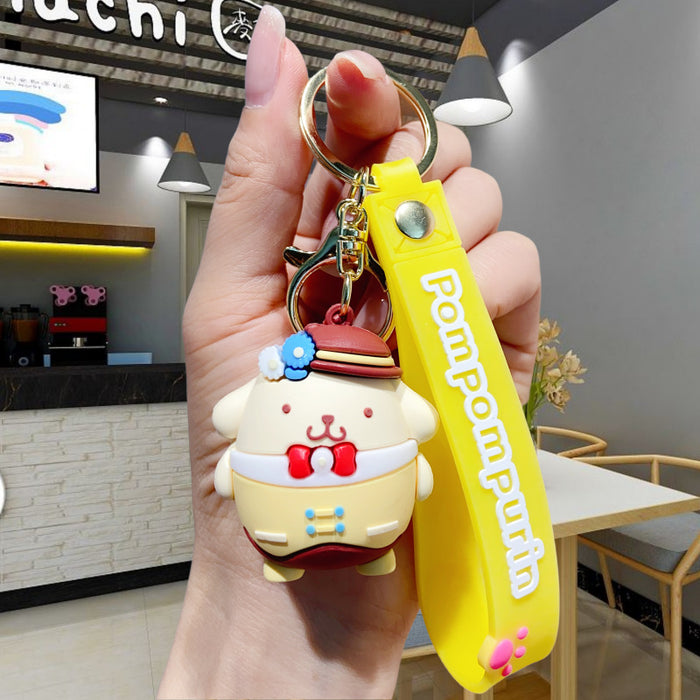 Wholesale PVC Cartoon Doll Keychain JDC-KC-Yid012