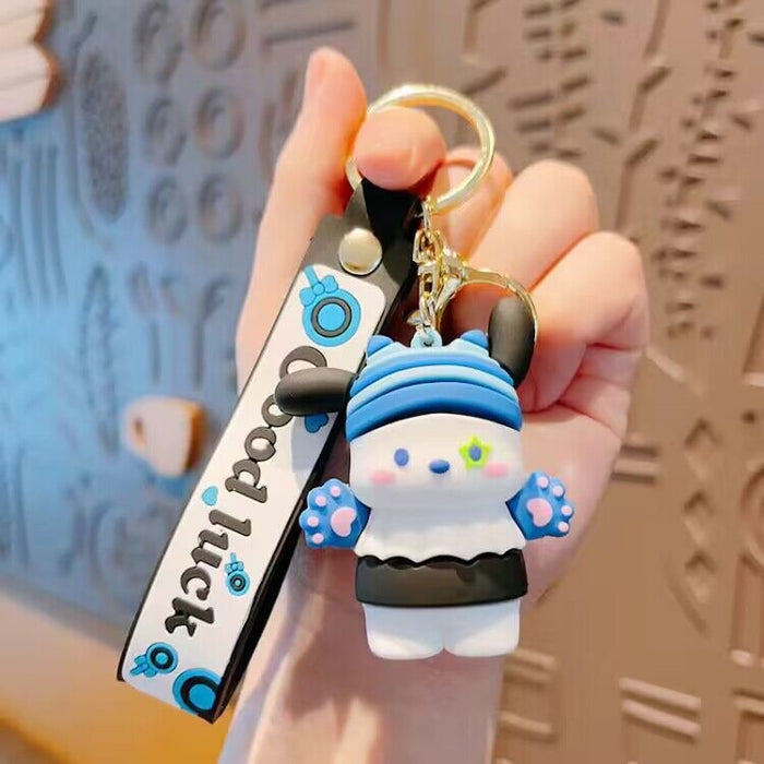 Wholesale PVC Cartoon Doll Keychain JDC-KC-Yid009